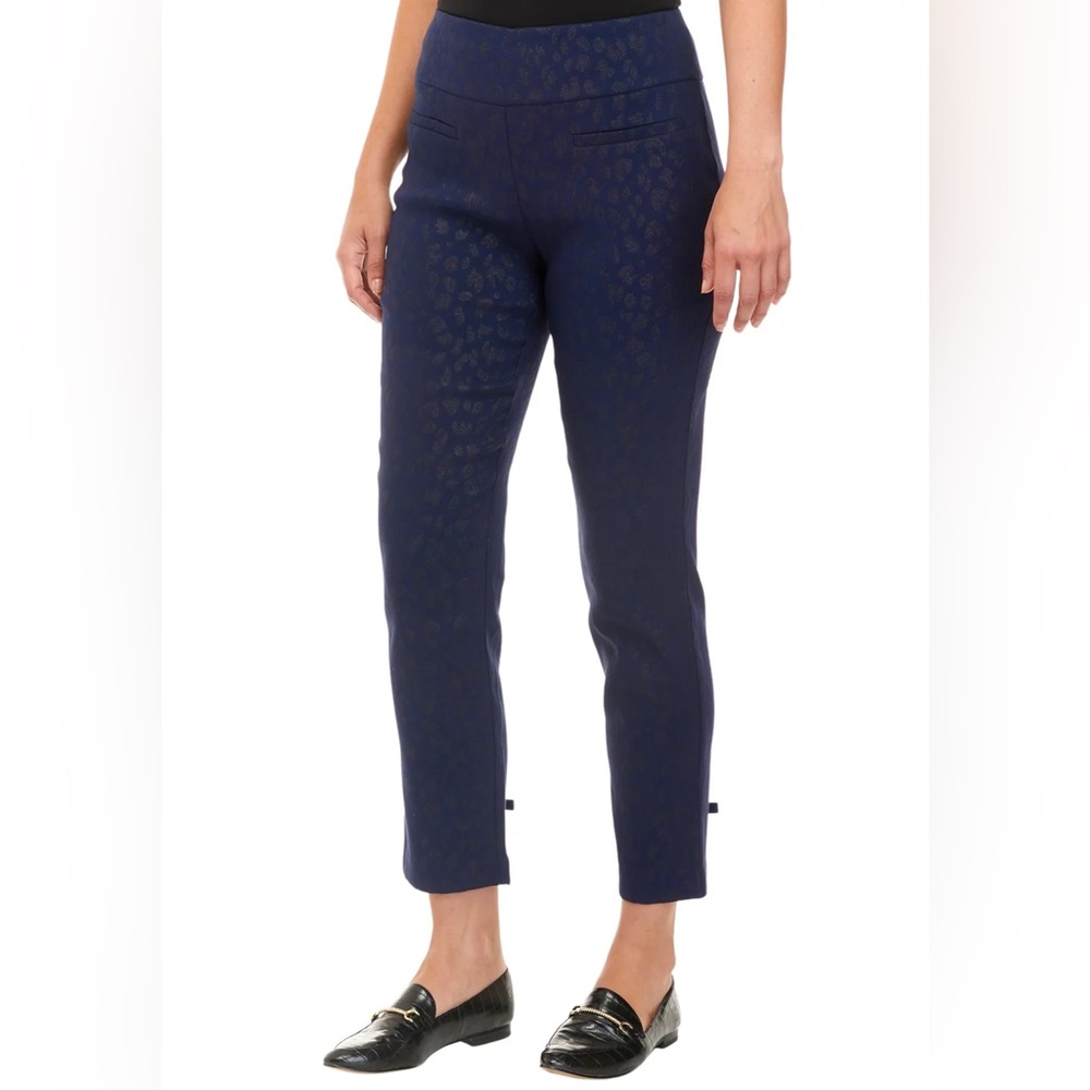 NWT Crown & Ivy Women’s Harbor Navy Blue Dress pants Plus Size 22W